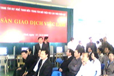 Tưng bừng ngày hội hướng nghiệp 2008 
