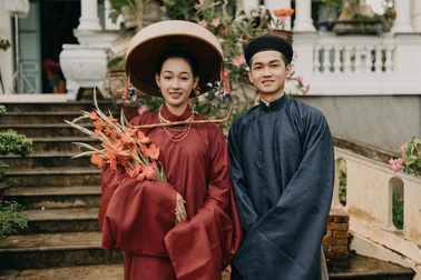 Đám cưới theo phong cách Nam Bộ xưa ở Bến Tre "gây sốt"