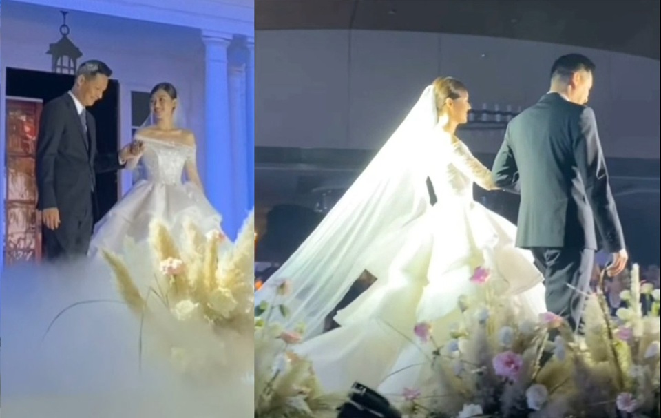 Hoa hậu Trần Tiểu Vy bối rối khi chụp được hoa cưới của Tường San - 2 Hoa hậu Trần Tiểu Vy bối rối khi chụp được hoa cưới của Tường San - 2