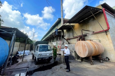 Ba doanh nghiệp ở Hưng Yên bị phạt vì xả khí thải vượt quy chuẩn