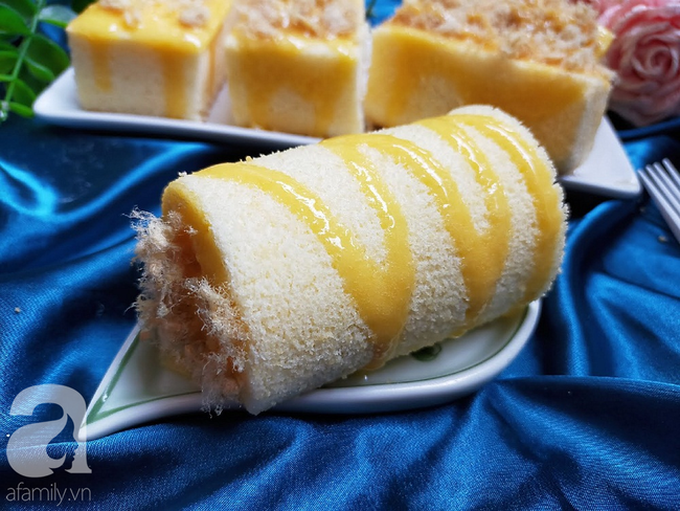 Bánh bông lan sốt trứng ruốc cho bữa sáng nhẹ bụng - Ảnh 10. Bánh bông lan sốt trứng ruốc cho bữa sáng nhẹ bụng - Ảnh 10.