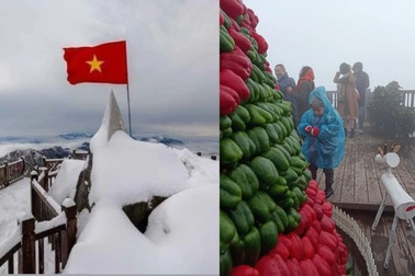 Thực hư tuyết phủ trắng xóa như trời Âu tại Sa Pa