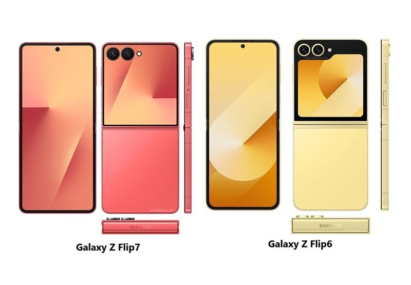 Samsung Galaxy Z Flip7 5G "lột xác" toàn diện so với Galaxy Z Flip6 5G, giá không đổi!
