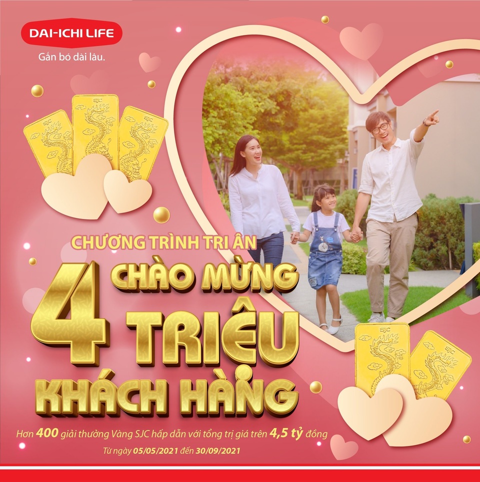 Dai-ichi Life Việt Nam hướng đến chào mừng 4 triệu khách hàng - 1