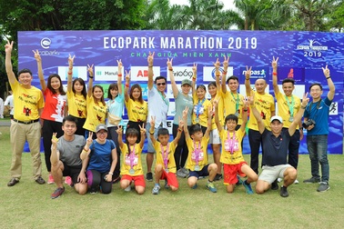 Amix Team Việt Nam tỏa sáng ở giải Ecopark Marathon 2019
