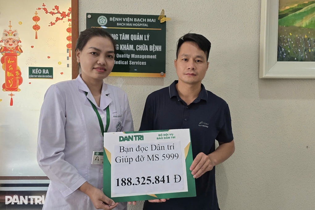 Bạn đọc Dân trí giúp người vợ mắc bệnh hiểm nghèo vượt qua cửa tử - 1