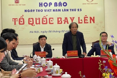 Ngày thơ Việt Nam "Tổ quốc bay lên" lần đầu tiên tổ chức tại Ninh Bình