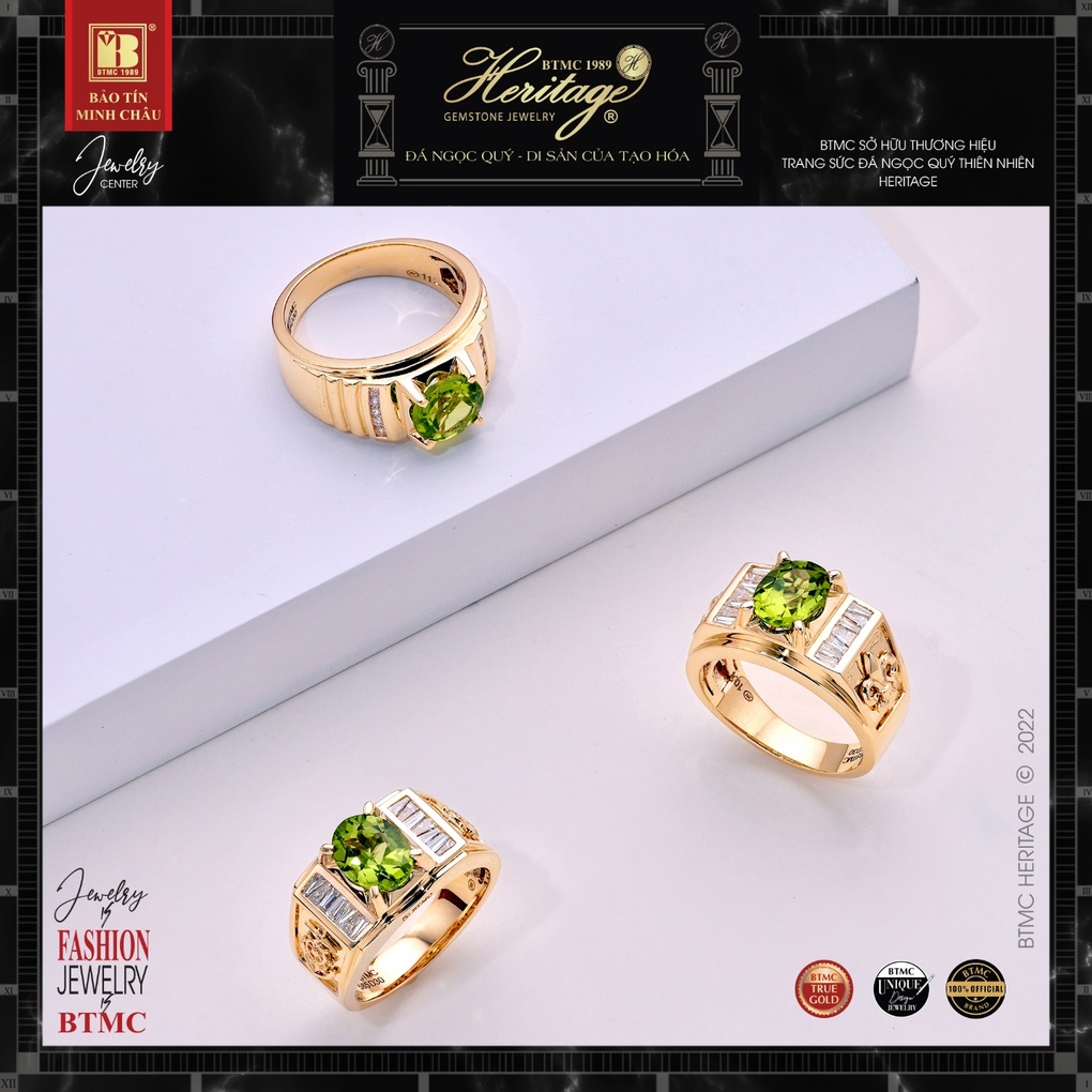 Bảo Tín Minh Châu ưu đãi trang sức gắn đá peridot trong tháng 8 - 3 Bảo Tín Minh Châu ưu đãi trang sức gắn đá peridot trong tháng 8 - 3