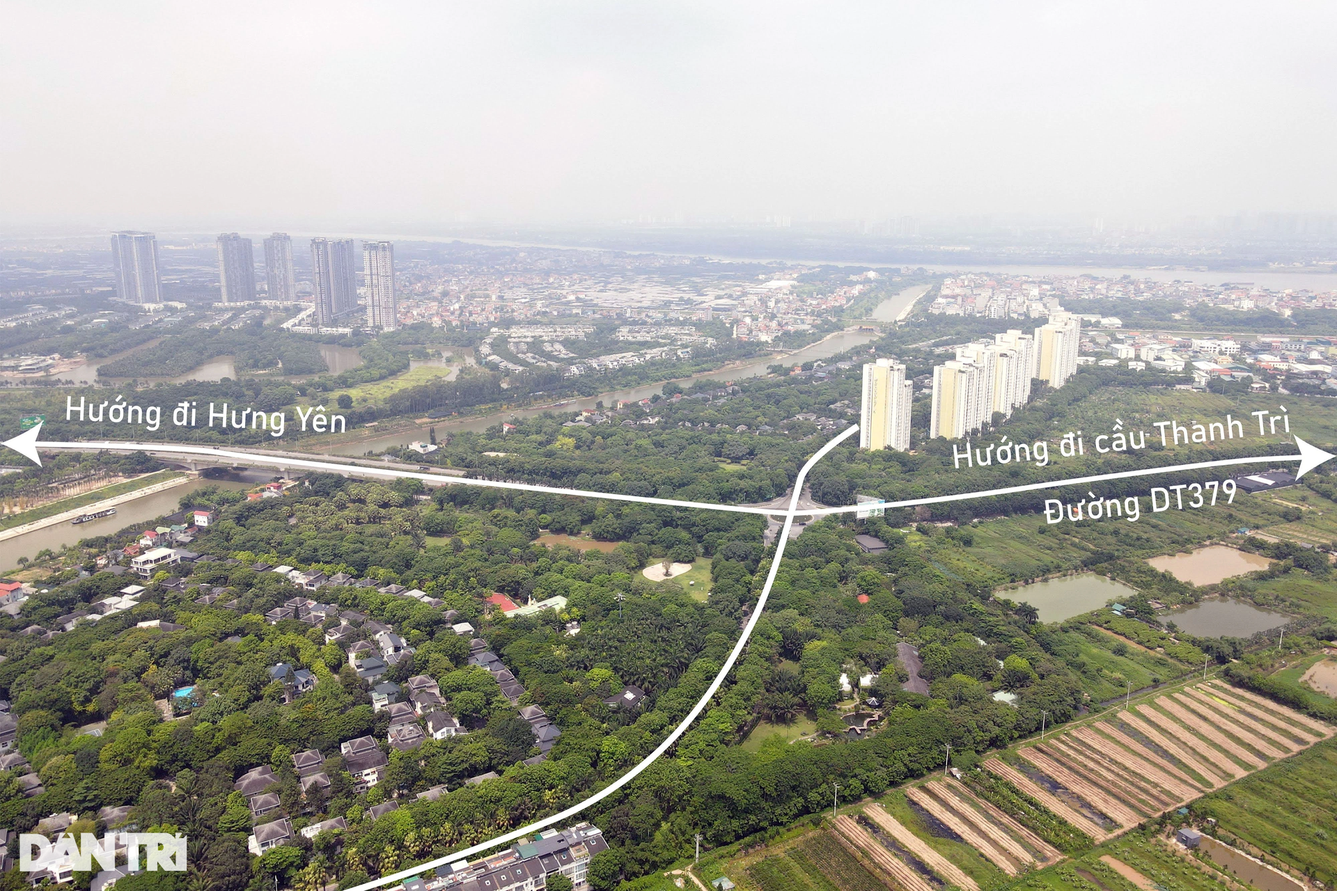 Toàn cảnh tuyến đường quy hoạch nối 2 siêu đô thị phía đông Hà Nội - 8 Toàn cảnh tuyến đường quy hoạch nối 2 siêu đô thị phía đông Hà Nội - 8