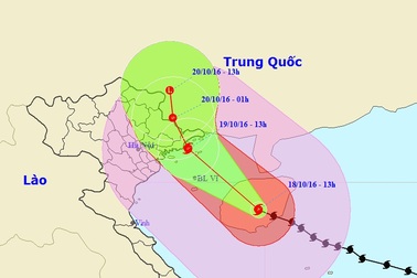 Ảnh hưởng bão, từ đêm nay Đông Bắc Bộ có mưa