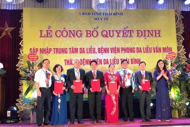 Hai đơn vị da liễu sáp nhập thành Bệnh viện