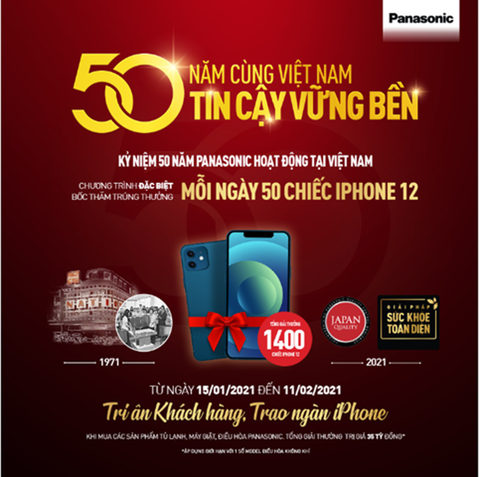 Danh sách 700 người trúng iPhone 12 đầu tiên của Panasonic được Nam Tào Xuân Bắc công bố trước thềm năm mới - 3 Danh sách 700 người trúng iPhone 12 đầu tiên của Panasonic được Nam Tào Xuân Bắc công bố trước thềm năm mới - 3