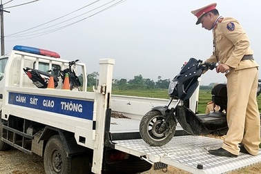 Bộ Công an đau đầu vì lượng tang vật, phương tiện vi phạm "khủng"