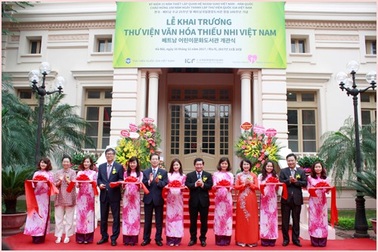 Khai trương Thư viện Văn hóa Thiếu nhi Việt Nam