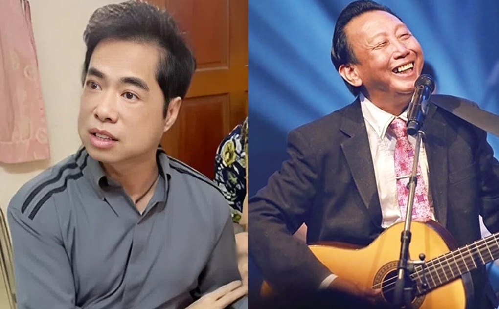 Ngọc Sơn hát bên giường bệnh, động viên NSND Thế Hiển chữa ung thư - 1 Ngọc Sơn hát bên giường bệnh, động viên NSND Thế Hiển chữa ung thư - 1