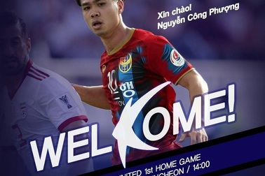 Trang chủ K-League chào đón Công Phượng bằng tiếng Việt