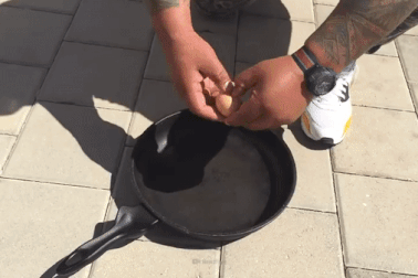 Ở nơi nóng nhất thế giới như vào lò nướng, rán trứng ngoài trời cũng chín