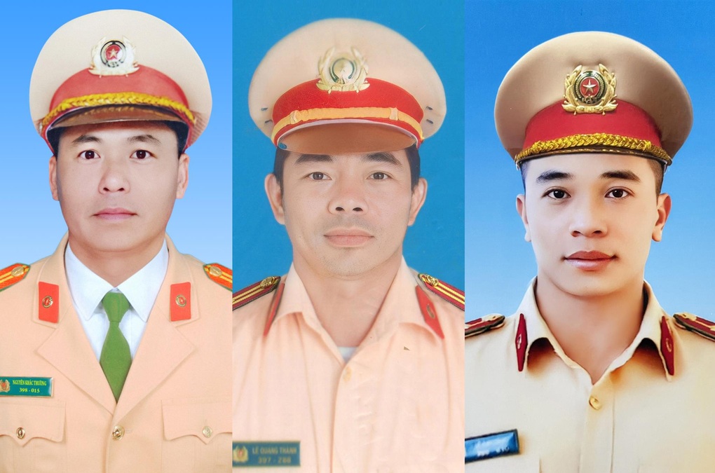 3 cảnh sát hy sinh trên đèo Bảo Lộc được cấp bằng Tổ quốc ghi công - 1 3 cảnh sát hy sinh trên đèo Bảo Lộc được cấp bằng Tổ quốc ghi công - 1