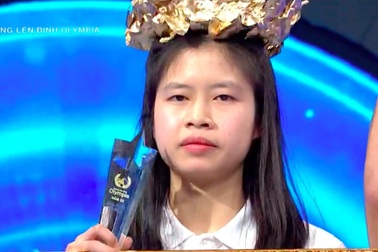 Nữ sinh Hà Nội chiến thắng thuyết phục cuộc thi tuần Olympia