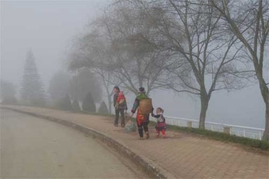 Miền Bắc có nơi chuyển rét