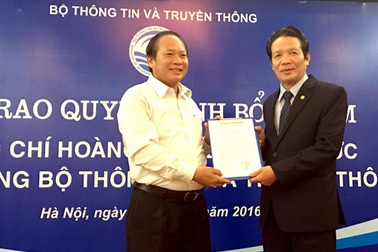Thứ trưởng Bộ TT&TT Hoàng Vĩnh Bảo chính thức nhận nhiệm vụ