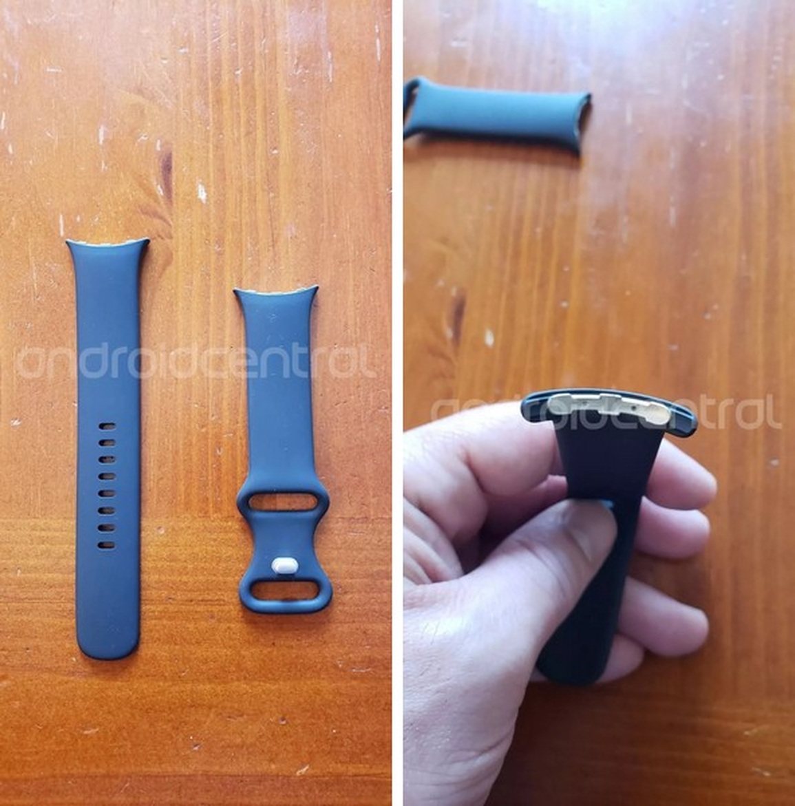 Phần dây đeo của chiếc Pixel Watch (Ảnh: AndroidCentral). Phần dây đeo của chiếc Pixel Watch (Ảnh: AndroidCentral).