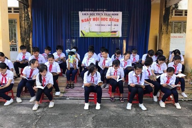 Hãy truyền đến các em lòng ham mê đọc sách