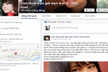 Rộ dịch vụ cho thuê người yêu đi chơi Noel