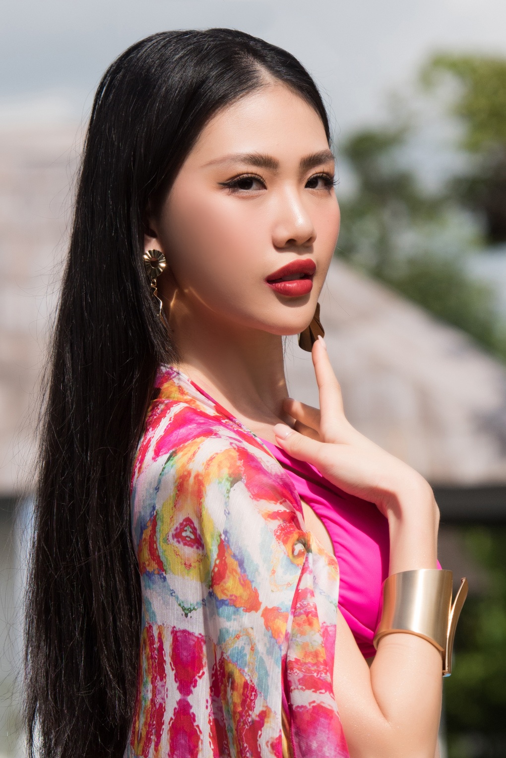 Vẻ nóng bỏng của Bùi Quỳnh Hoa và dàn thí sinh Siêu mẫu Quốc tế với bikini - 6 Vẻ nóng bỏng của Bùi Quỳnh Hoa và dàn thí sinh Siêu mẫu Quốc tế với bikini - 6
