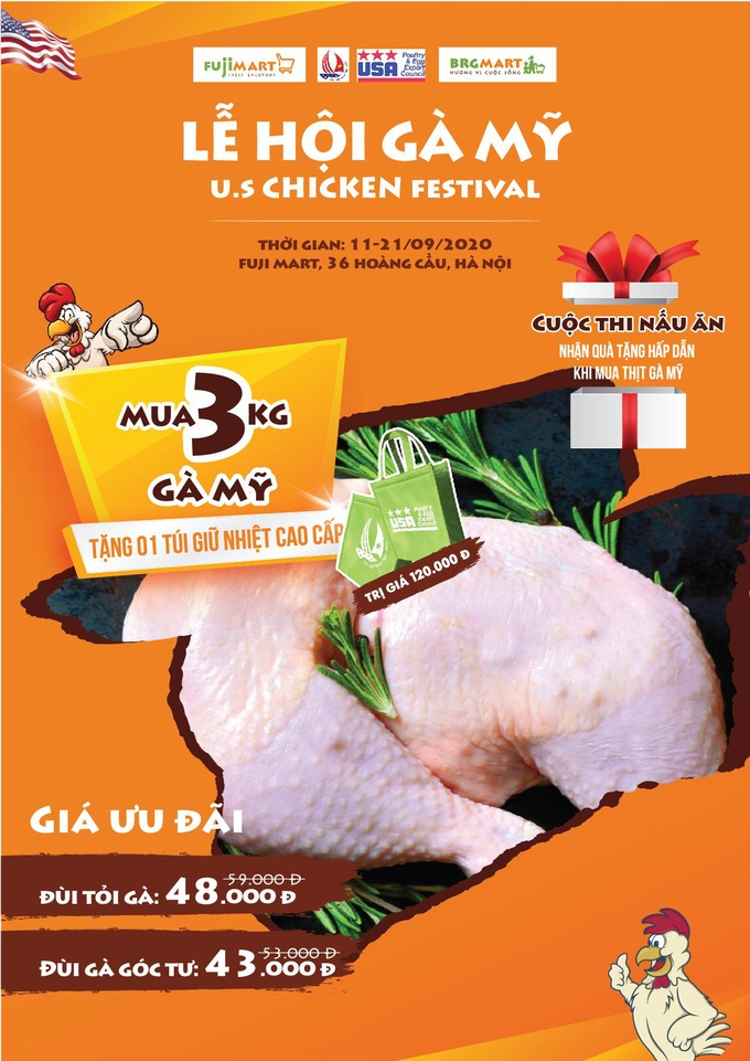 BRG Retail lần đầu tổ chức &quot;Lễ hội Gà Mỹ - US Chicken Festival&quot; kích cầu tiêu dùng nội địa - Ảnh 3.