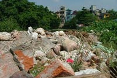 Cải tạo Hồ Văn: Từ bãi rác thành… bãi phế thải