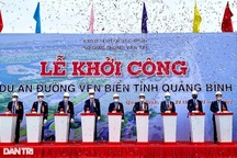 Khởi công xây dựng tuyến đường ven biển gần 2.200 tỷ đồng