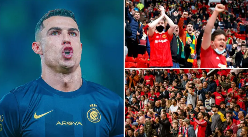 Cổ động viên Man Utd hô vang tên C.Ronaldo, HLV Ten Hag lo bị sa thải - 1 Cổ động viên Man Utd hô vang tên C.Ronaldo, HLV Ten Hag lo bị sa thải - 1