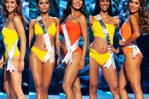 H'Hen Niê trình diễn xuất sắc trong đêm thi bán kết Hoa hậu Hoàn vũ 2018