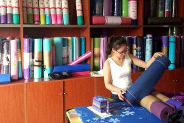 Thảm tập yoga Trung Quốc có độc