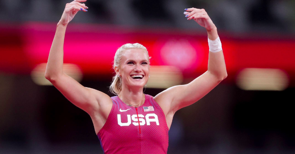 Mỹ nhân nhảy sào nước Mỹ lần đầu giành HCV Olympic - 5 Mỹ nhân nhảy sào nước Mỹ lần đầu giành HCV Olympic - 5