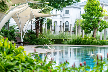 Sống xanh kết hợp hướng thủy tại Salto Residence