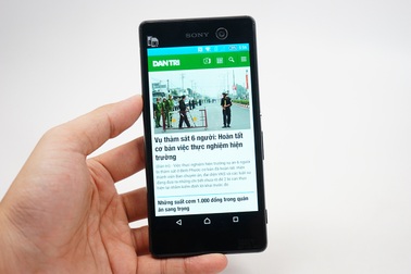 Cận cảnh Xperia M5 sắp bán tại Việt Nam