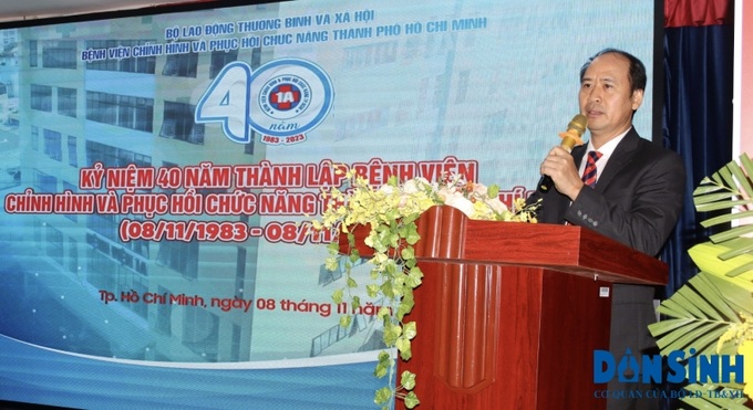 Thứ trưởng Nguyễn Văn Hồi biểu dương và đánh giá cao Ban lãnh đạo và toàn thể cán bộ, nhân viên y tế của Bệnh viện 1A.