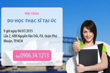 Cơ hội du học Thạc Sĩ tại Úc cho sinh viên các trường tại Việt Nam