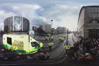 Toàn cảnh hiện trường vụ tấn công khủng bố ở London