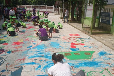 Hà Nội: “Truyền lửa” tình yêu biển đảo cho trẻ em mầm non