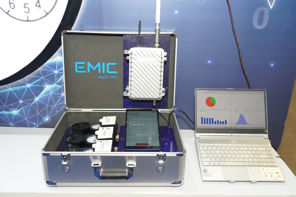 EMIC giới thiệu đồng hồ nước thông minh tại Vietwater 2022 - 2