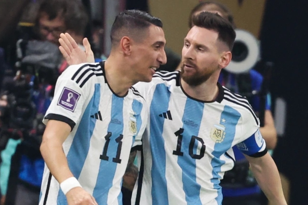 Messi: Argentina cherishes the moment Di Maria is still playing - 1