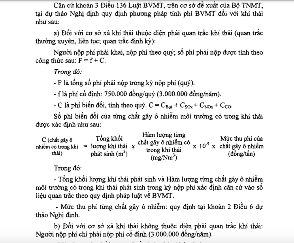 Bộ Tài chính nêu lý do chưa thể thu phí khí thải xe máy - 2 Bộ Tài chính nêu lý do chưa thể thu phí khí thải xe máy - 2