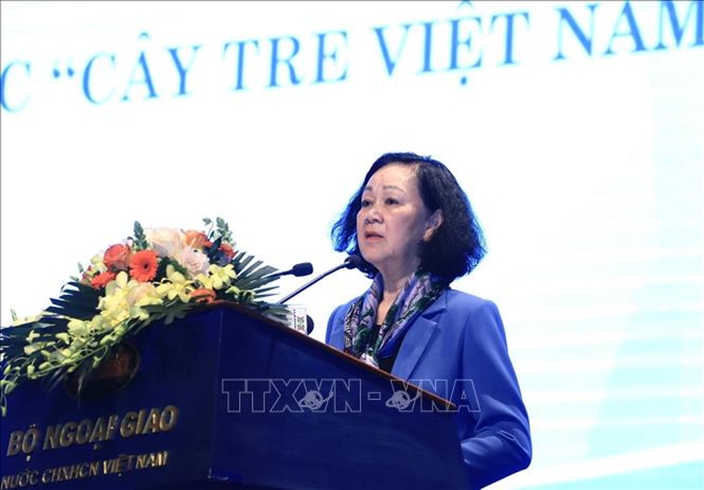 Ra mắt cuốn sách của Tổng Bí thư Nguyễn Phú Trọng về công tác đối ngoại - 2 Ra mắt cuốn sách của Tổng Bí thư Nguyễn Phú Trọng về công tác đối ngoại - 2