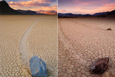 Bí ẩn đá tự dịch chuyển trên Thung lũng Chết