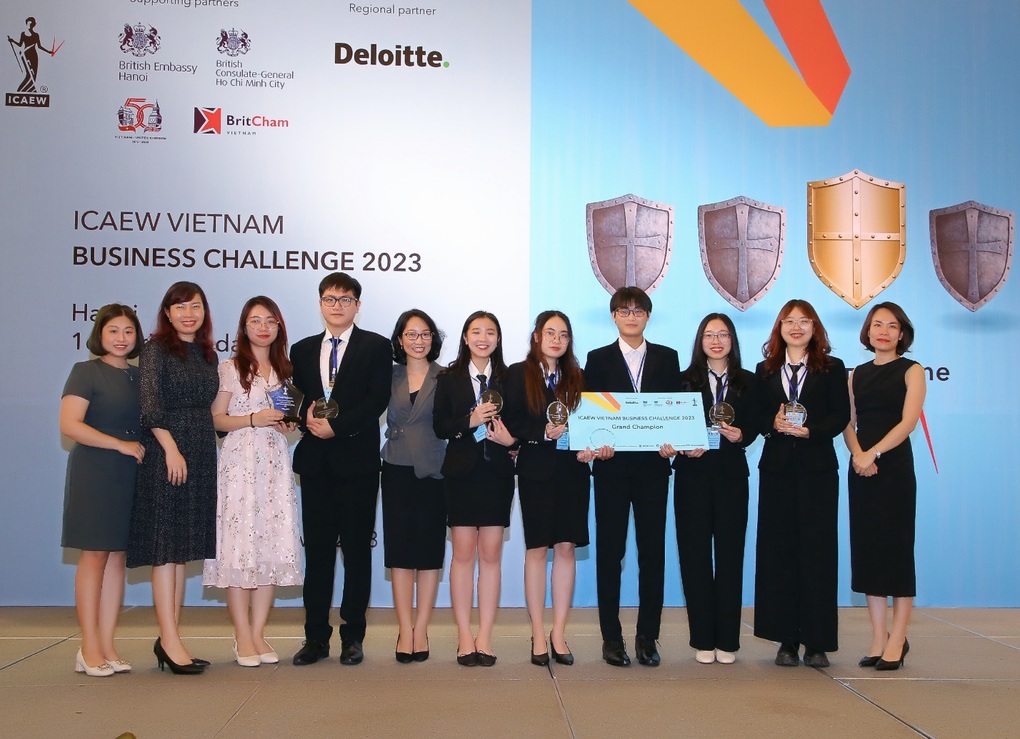 Quán quân cuộc thi ICAEW Vietnam Business Challenge 2023 phía Bắc - 1 Quán quân cuộc thi ICAEW Vietnam Business Challenge 2023 phía Bắc - 1