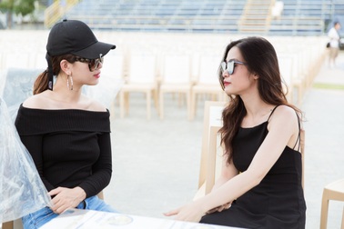 Chi Pu, Ái Phương khoe vai trần gợi cảm tại buổi tổng duyệt Miss World Việt Nam 2019