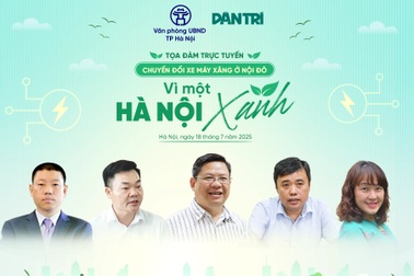 Sáng mai diễn ra tọa đàm trực tuyến về chuyển đổi xe máy xăng ở Hà Nội